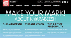 Desktop Screenshot of kharabeesh.com